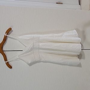 NWT White fit n' flare dress